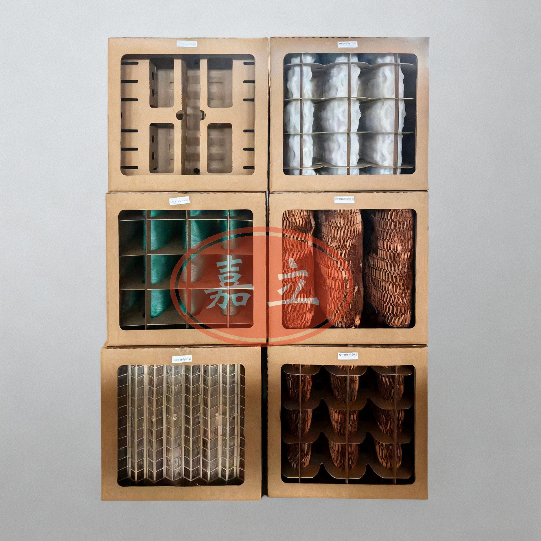 雅安纸盒式漆雾过滤纸箱